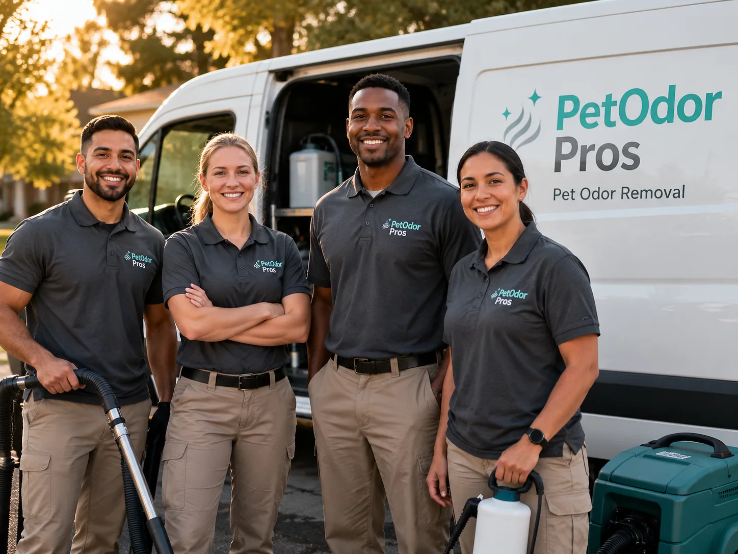 Pet Odor Removal team serving Dracut, MA